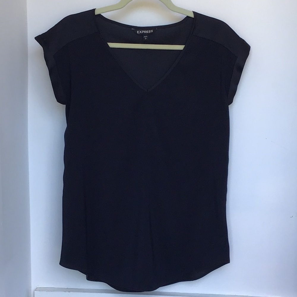 Express Satin Short Sleeve Shirt